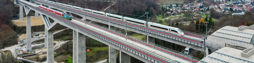 New Wendlingen-Ulm line: pacesetter for rail transport throughout Germany goes into operation